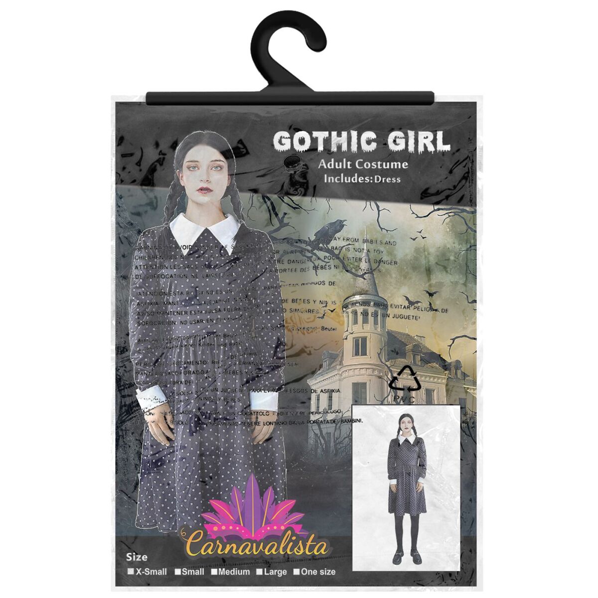 Στολή Γυναικεία Gothic  Carnavalista 232530 - Image 3