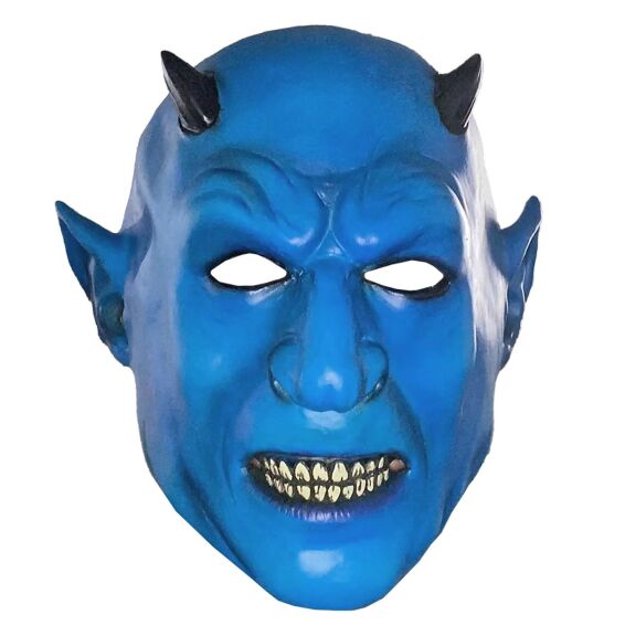 Zitaget Photo of Μάσκα Μπλε Δαίμονας  Latex  Carnavalista 232631
