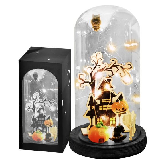Zitaget Photo of Γυάλα με φως Halloween 22x11cm Carnavalista 232654