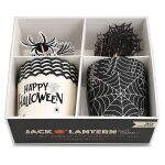 Zitaget Photo of Cup Cake Halloween 10 Φορμάκια με 20 Οδοντογλιφίδες 16x15x8cm Carnavalista 232757