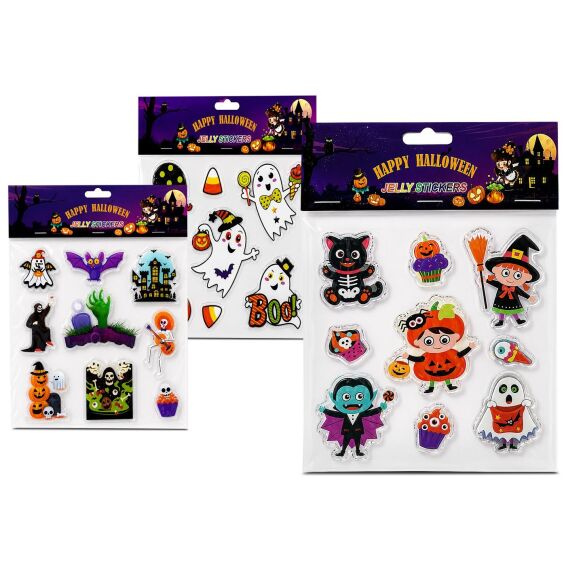 Zitaget Photo of Αυτοκόλλητα 3D Halloween σετ=9 τεμ 24x20cm Carnavalista 232779