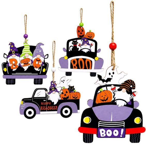 Zitaget Photo of Στολίδι Ξύλινο Halloween 11x7cm Carnavalista 232836