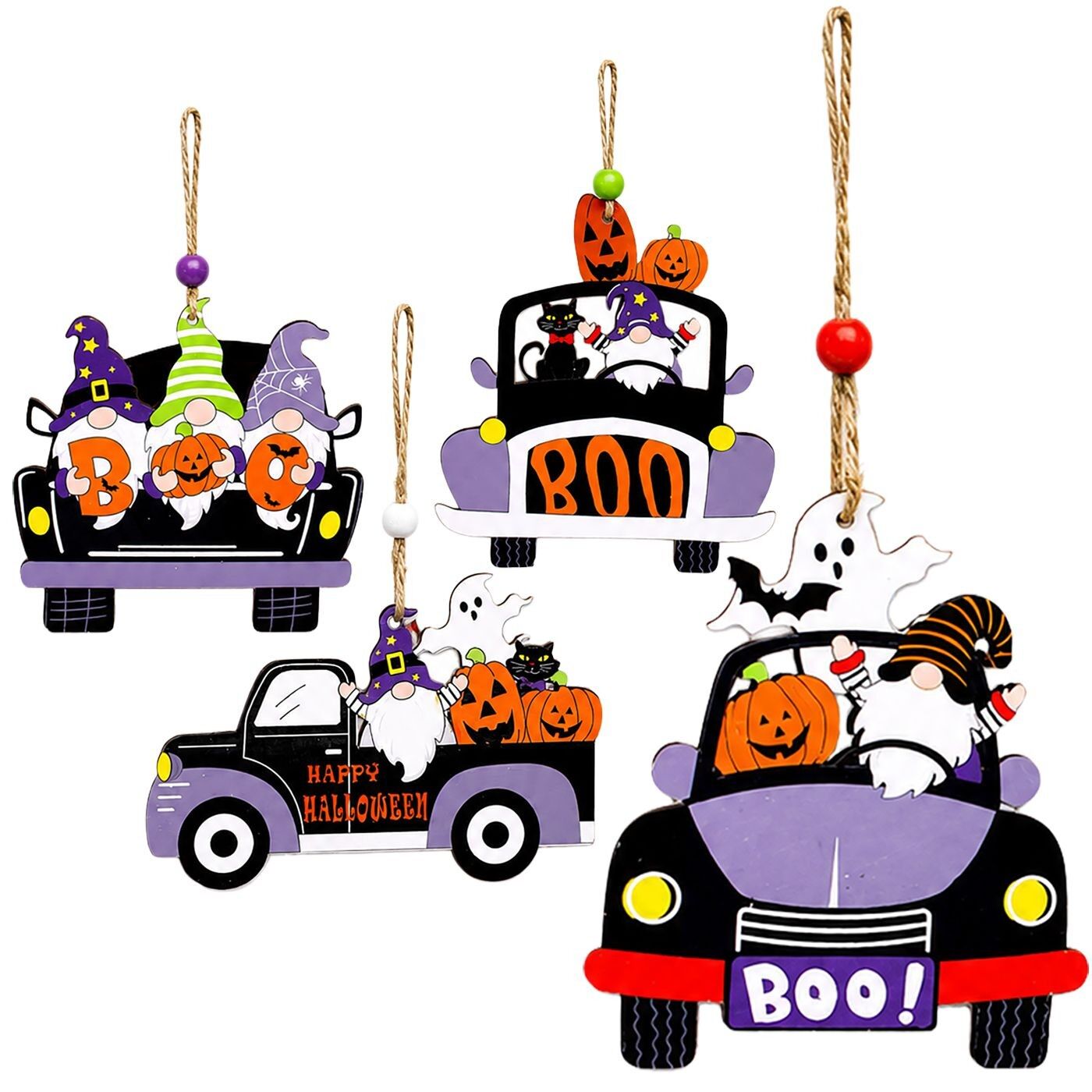 3-2816 Zitaget Photo of Στολίδι Ξύλινο Halloween 11x7cm Carnavalista 232836