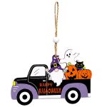 Στολίδι Ξύλινο Halloween 11x7cm Carnavalista 232836 - 12 τεμ. - Image 2