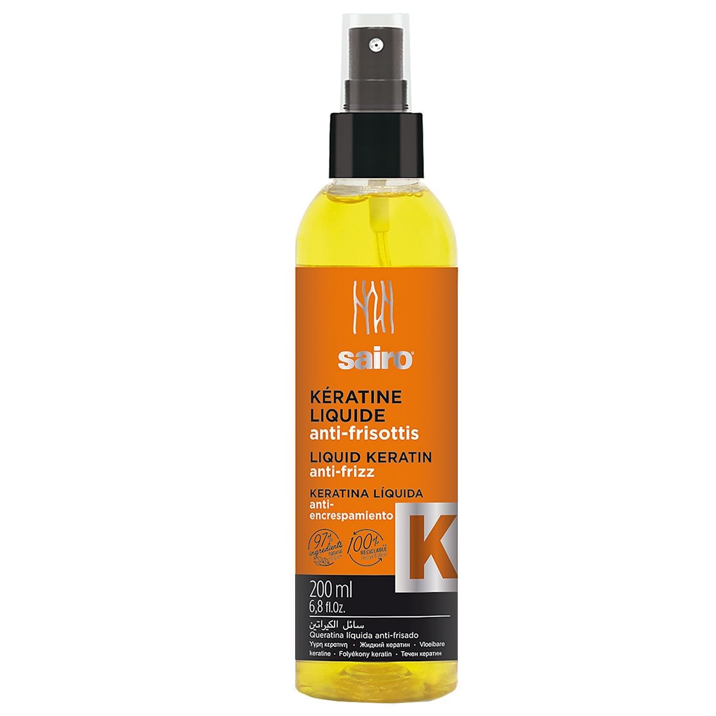 5-115 Zitaget Photo of Κερατίνη σε Υγρή Μορφή Spray Sairo 200ml Sairo 8987