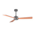 Ανεμιστήρας Οροφής 52'' 132CM PRCF-80619 Primo Γκρι-Καφέ 3Φτερά Με Τηλεχειριστήριο - Image 2