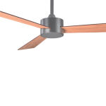 Ανεμιστήρας Οροφής 52'' 132CM PRCF-80619 Primo Γκρι-Καφέ 3Φτερά Με Τηλεχειριστήριο - Image 3