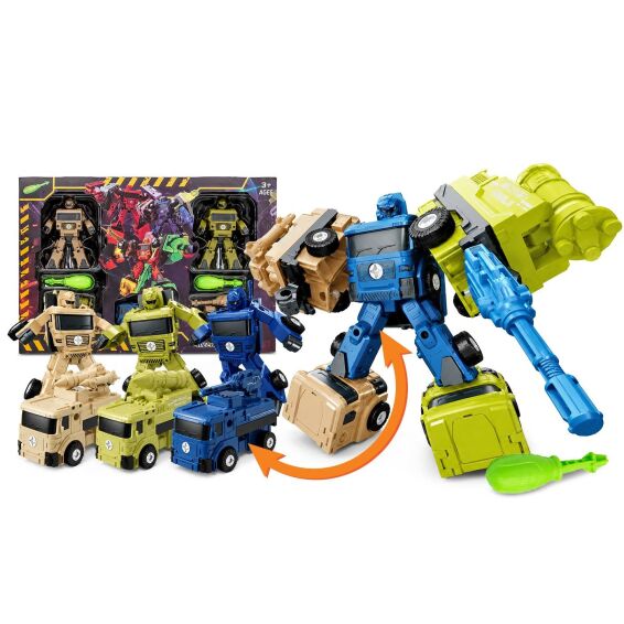 Zitaget Photo of Ρομπότ - Όχημα σετ 42x28x6cm ToyMarkt 913727