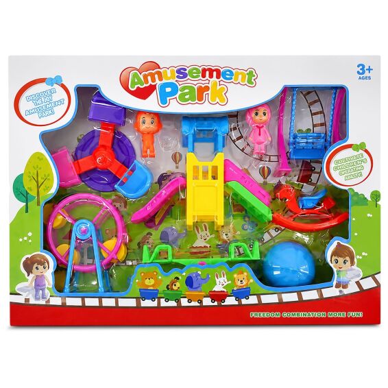 Zitaget Photo of Λούνα Παρκ diy σετ=9 τεμ 40x28x6cm ToyMarkt 913730