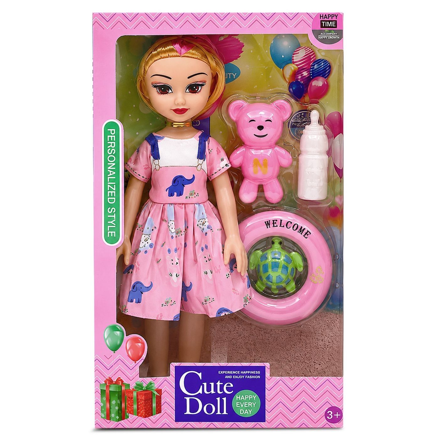 72-2118 Zitaget Photo of Κούκλα Cute Doll 34x20x6cm ToyMarkt 922138