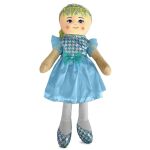 Zitaget Photo of Κούκλα Πάνινη Γαλάζια Πριγκίπισσα 60cm ToyMarkt 98289