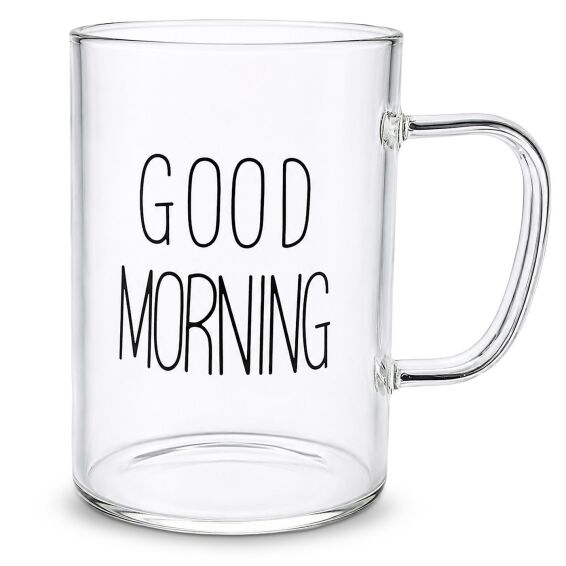Zitaget Photo of Κούπα Γυαλί Borosilicate Good Morning 10