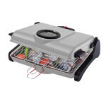 Zitaget Photo of Ψηστιέρα Παραδοσιακή AB661 Primo 1200W 2πλή σχάρα 34X25εκ. Silver