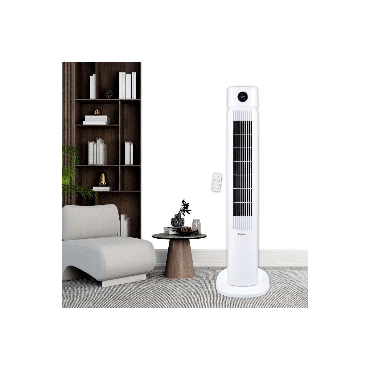Air Cooler PRAC-80710 Primo Με Τηλεχειριστήριο 4.2L 100W Λευκό - Image 2