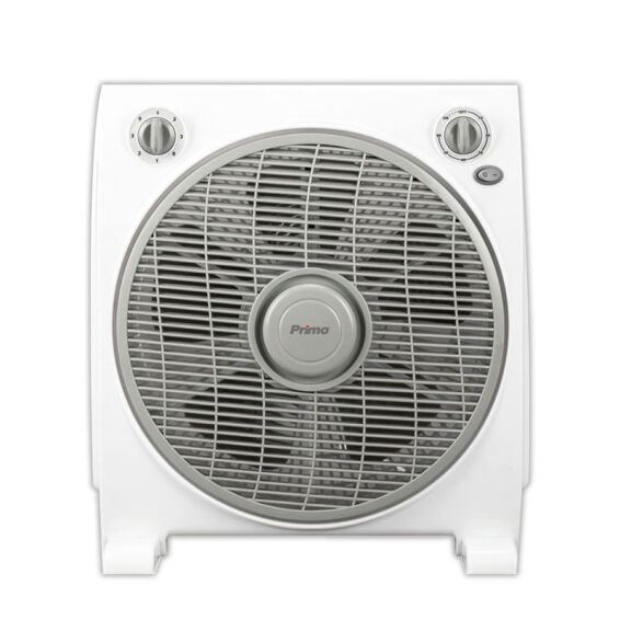 Zitaget Photo of Ανεμιστήρας Box Fan PRBF-80452 Primo 12'' 30εκ. Λευκός-Γκρι