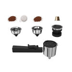 Μηχανή Καφέ Espresso PREM-40444 Primo Eco 20Bar 3σε1 Αναλογικό καντράν θερμοκρασίας Μαύρη-Chrome - Image 3