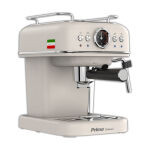 Μηχανή Καφέ Espresso PREM-40445 Primo Eco 20Bar 3σε1 Αναλογικό καντράν θερμοκρασίας Ιβουάρ-Chrome - Image 3