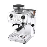Zitaget Photo of Μηχανή Espresso με μύλο καφέ PREM-40573 Primo Hot&Cold 20bar Digital Inox