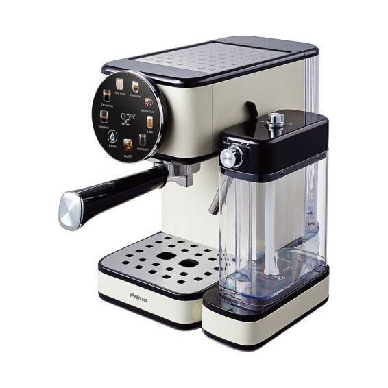 Zitaget Photo of Μηχανή Espresso+Milk frother PREM-40577 Primo 3σε1 Hot&Cold 20Bar Digital Ιβουάρ