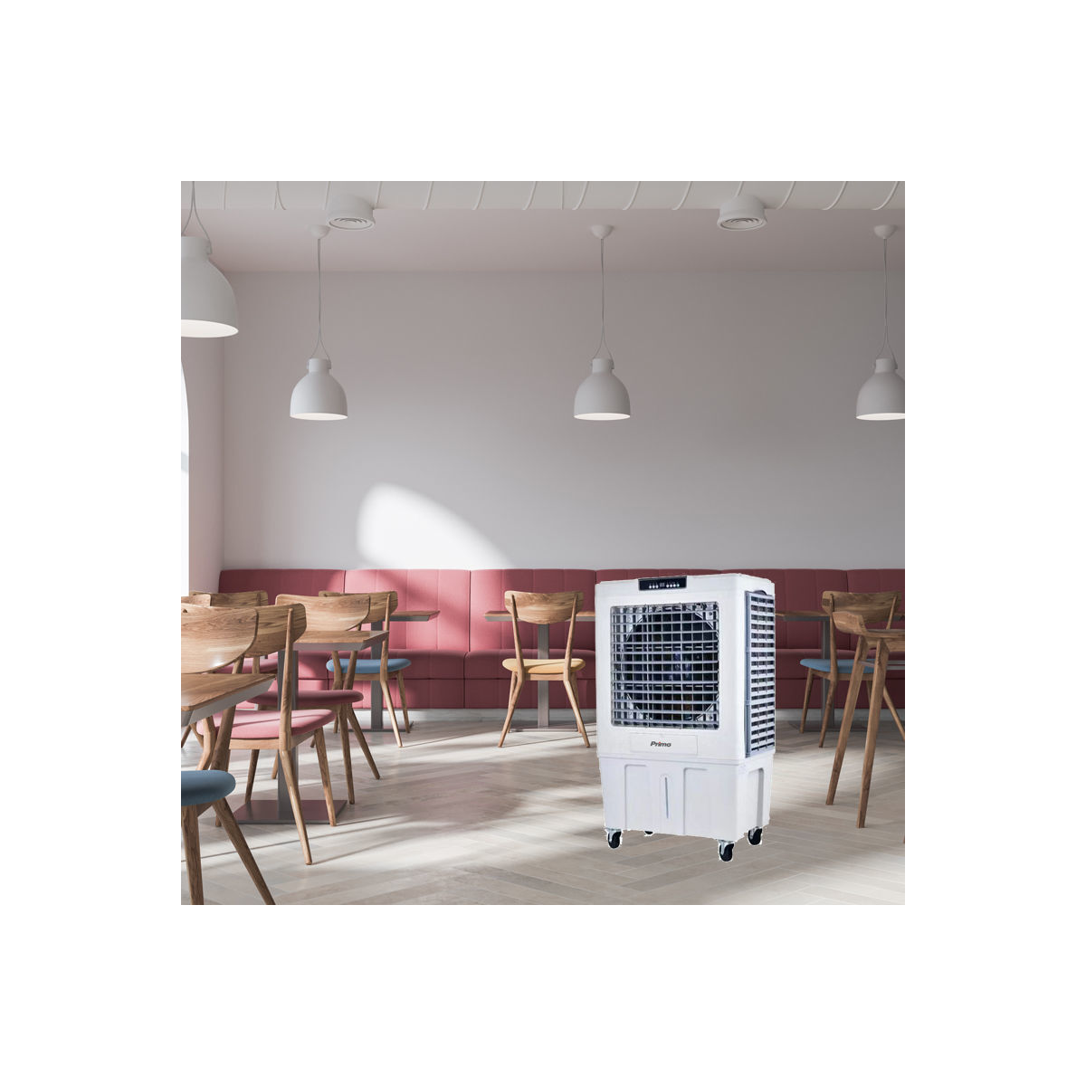 Evaporative Air Cooler PRAC-80714 Primo Airflow18000Cbm Με Τηλεχειριστήριο - Image 2