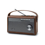 Zitaget Photo of Ραδιόφωνο M-098BR MUSE Μπαταρίας-Ρεύματος με Bluetooth Καφέ