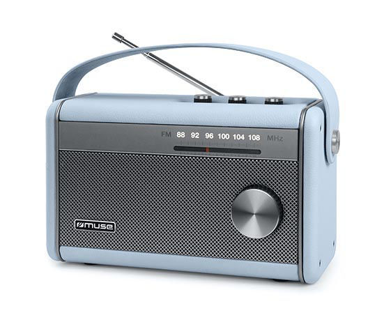 m-098vb-muse-bluetooth-_0003381 Zitaget Photo of Ραδιόφωνο M-098VB MUSE Μπαταρίας-Ρεύματος με Bluetooth Μπλε