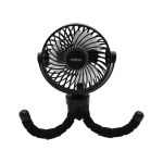 Ανεμιστήρας Mini Flexible PRMF-80691 Primo 4'' 10cm Μαύρος Επαναφορτιζόμενος - Image 2
