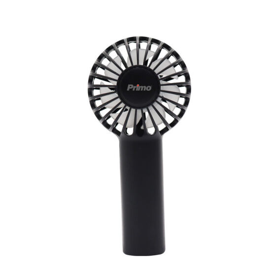 Zitaget Photo of Ανεμιστήρας Mini Χειρός PRMF-80690 Primo 2.5'' 6cm Μαύρος Επαναφορτιζόμενος