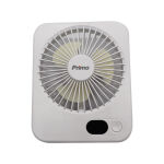 Zitaget Photo of Ανεμιστήρας Mini PRMF-80692 Primo 5'' 12.5cm Λευκός Επαναφορτιζόμενος