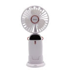 Zitaget Photo of Ανεμιστήρας Mini PRMF-80695 Primo 3.5'' 9cm Λευκός Επαναφορτιζόμενος