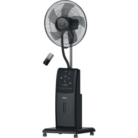 Zitaget Photo of Ανεμιστήρας Mist Fan PRMF-80413 Primo 16'' 40εκ. Με Τηλεχειριστήριο Μαύρος