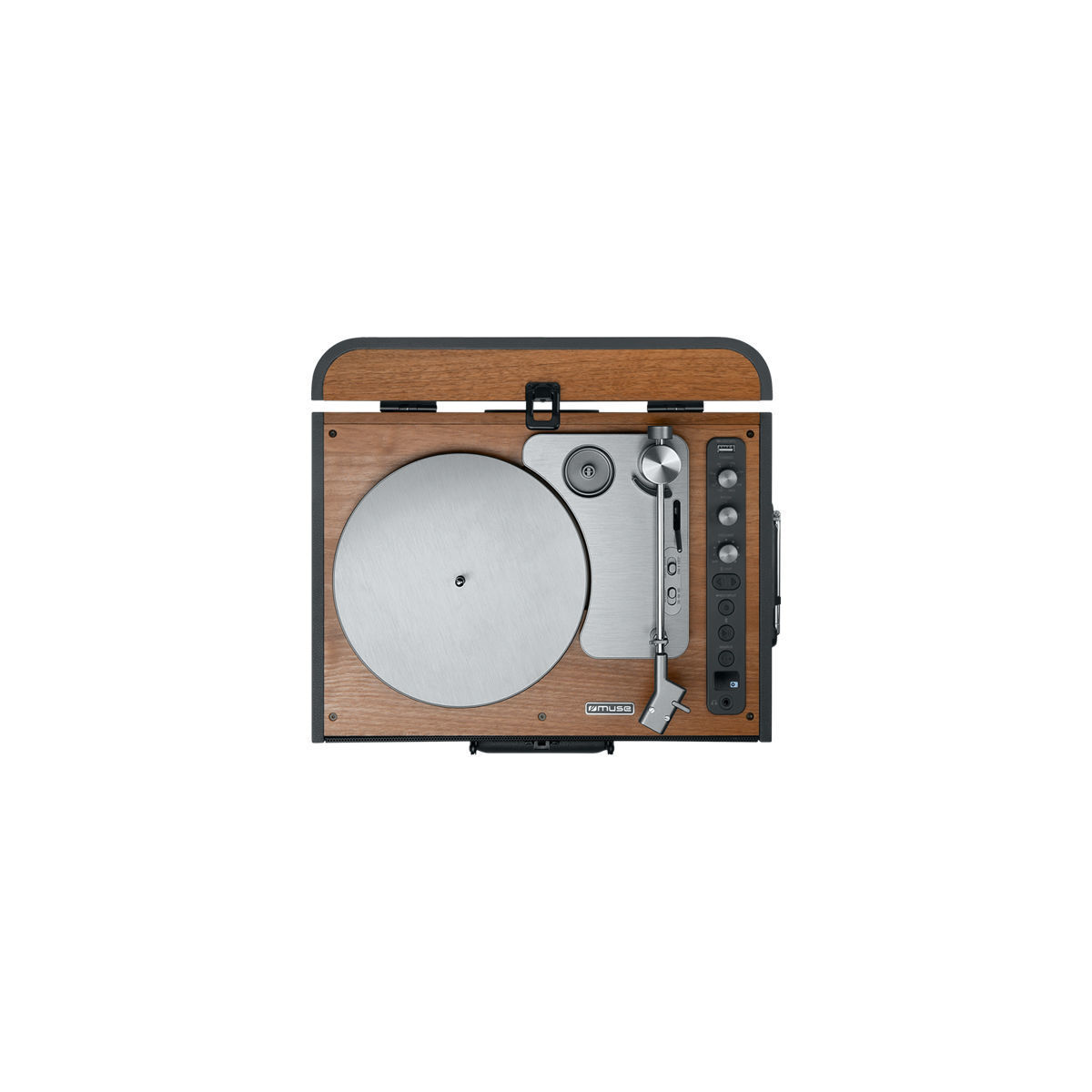 Πικάπ-Ραδιόφωνο MT-208AΤ MUSE με USB & Bluetooth - Image 3