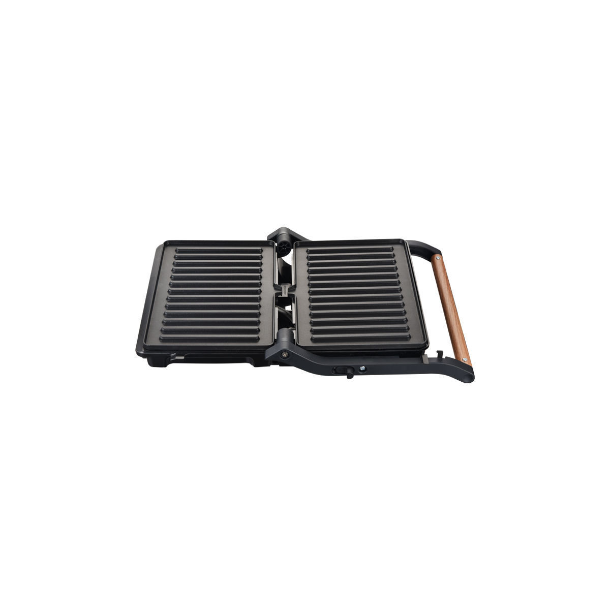 Τοστιέρα Panini PRPT-40492 Primo Αντικολλητικές πλάκες 1000W Wooden-Μαύρη - Image 3