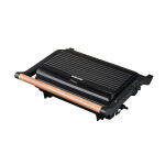 Zitaget Photo of Τοστιέρα Panini PRPT-40492 Primo Αντικολλητικές πλάκες 1000W Wooden-Μαύρη