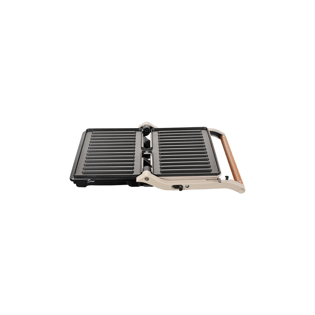 Τοστιέρα Panini PRPT-40493 Primo Αντικολλητικές πλάκες 1000W Wooden-Γκρι - Image 3