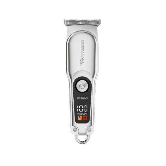 Zitaget Photo of Κουρευτική μηχανή PRΗΤ-40562 PRIMO Επαναφ 60Μ Digital Silver