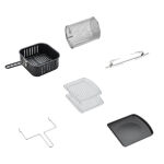 Φουρνάκι & Φριτέζα Αέρος PRAF-40424 Primo Digital 12L 1800W Inox/Μαύρο - Image 3