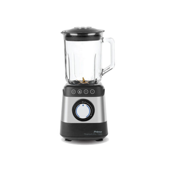 Zitaget Photo of Μπλέντερ PRBL-40502 Primo 1500W 1.8L Titanium Pro 1500  Μαύρο/Inox