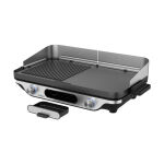 Μπάρμπεκιου PRBQ-40498 Primo Επιτραπέζιο 2400W Με κάλυμμα αέρα 52.2X30.4εκ. Μαύρο/Inox - Image 2