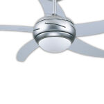 Ανεμιστήρας Οροφής PRCF-80282 Primo 44'' 110εκ. Με Τηλεχειριστήριο 1Φως 5Φτερά Διάφανα - Image 2