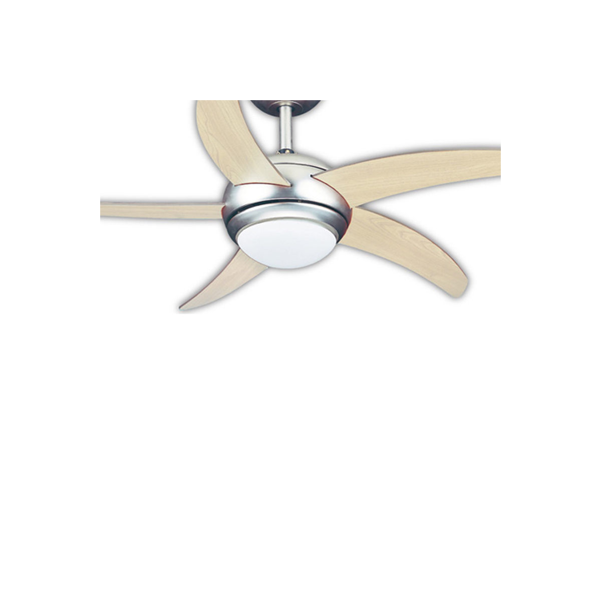 Ανεμιστήρας Οροφής PRCF-80283 Primo 44'' 110εκ. Με Τηλεχειριστήριο 1Φως 5Φτερά Οξιά - Image 2