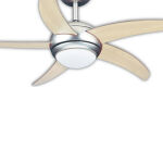 Ανεμιστήρας Οροφής PRCF-80283 Primo 44'' 110εκ. Με Τηλεχειριστήριο 1Φως 5Φτερά Οξιά - Image 2
