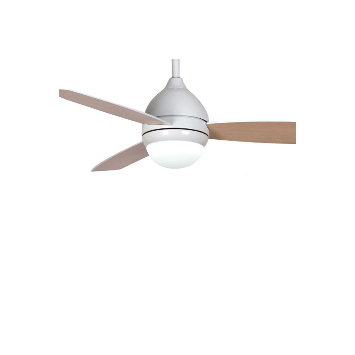 Ανεμιστήρας Οροφής PRCF-80520D Primo 48'' 120εκ. Με τηλεχειριστήριο 1 Φως LED 3Φτερά Λευκός - Image 2