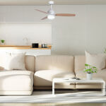 Ανεμιστήρας Οροφής PRCF-80520D Primo 48'' 120εκ. Με τηλεχειριστήριο 1 Φως LED 3Φτερά Λευκός - Image 3