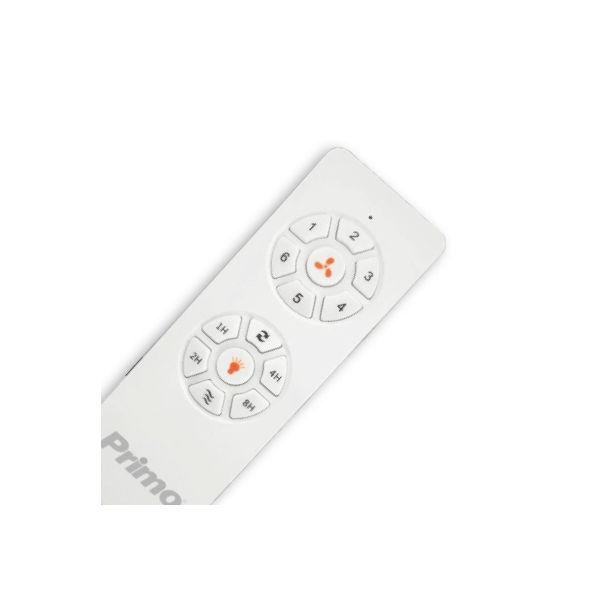 Ανεμιστήρας Οροφής PRCF-80616 Primo 52'' 130εκ. Με Τηλεχειριστήριο 1Φως LED 3Φτερά Λευκός με ξύλινα φτερά - Image 3