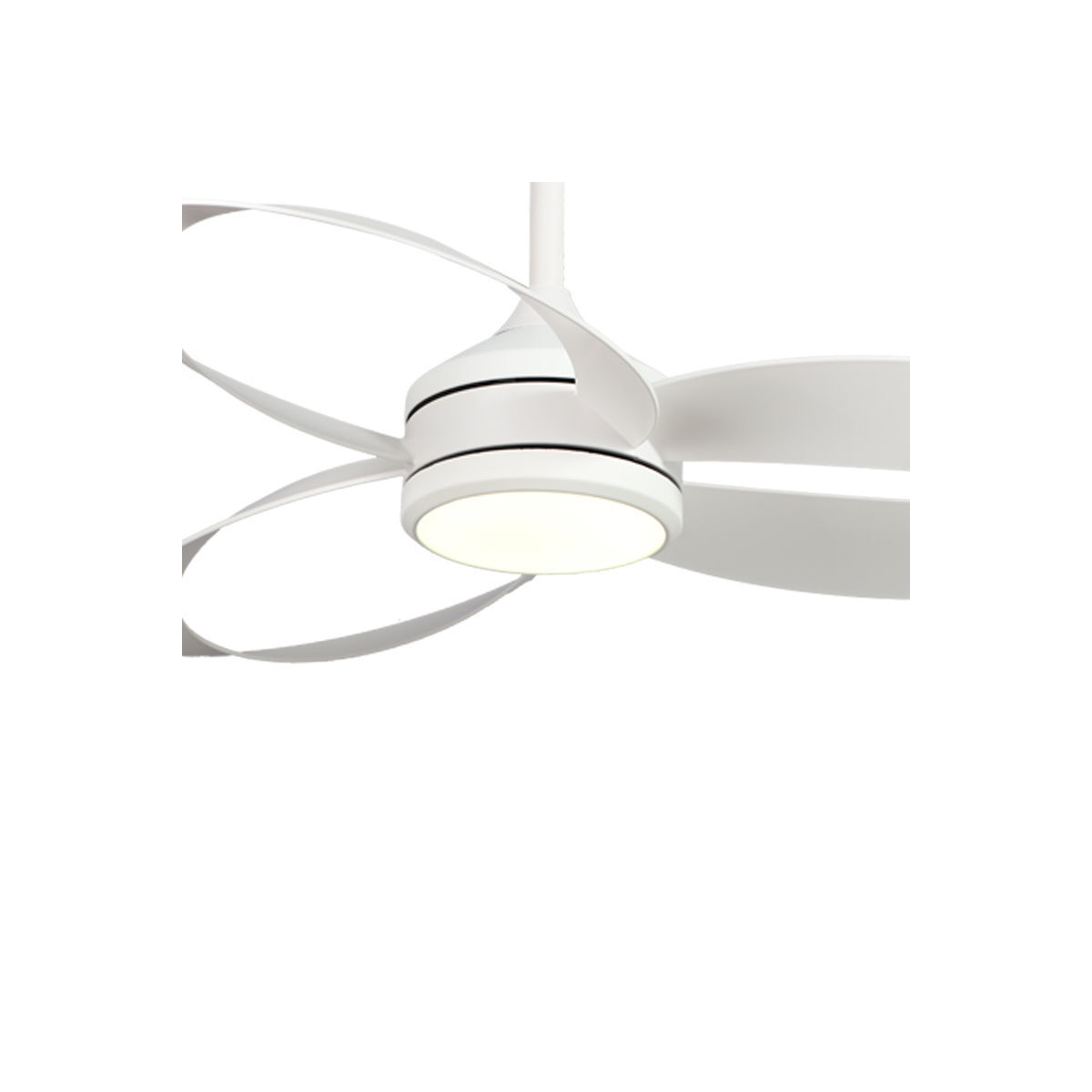Ανεμιστήρας Οροφής PRCF-80654 PRIMO 52'' 132εκ. DC Με Τηλεχειριστήριο 1 Φως LED 3Φτερά Λευκός - Image 2