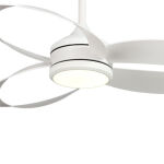Ανεμιστήρας Οροφής PRCF-80654 PRIMO 52'' 132εκ. DC Με Τηλεχειριστήριο 1 Φως LED 3Φτερά Λευκός - Image 2