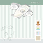 Ανεμιστήρας Οροφής PRCF-80677 Primo Kids Series DC 26'' 65εκ. Με Τηλεχειριστήριο 2 Φώτα LED - Image 3
