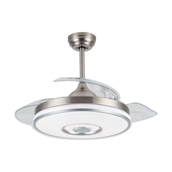 Zitaget Photo of Ανεμιστήρας Οροφής PRCF-80682 Primo DC 42'' 106εκ. Με Τηλεχειριστήριο 1Φως LED 3Φτερά Ασημί