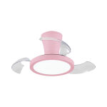 Zitaget Photo of Ανεμιστήρας Οροφής PRCF-80684 Primo Kids Series DC 26'' 65εκ. Με Τηλεχειριστήριο 1 Φως LED 3Φτερά Ροζ